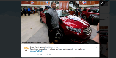 Il lieto fine della favola dell’operaio James