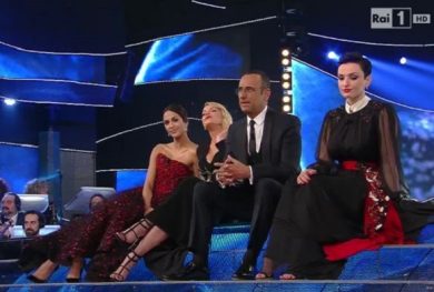 Ascolti 10/2: Carlo Conti batte il Fazio del 2014, ma non del 2013