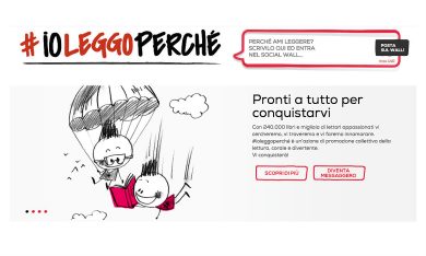#Ioleggoperché: la lettura si ama. Cercasi messaggeri che lo spieghino