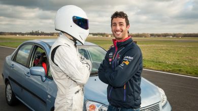 Ricciardo meglio di Hamilton, batte il giro record di Top Gear