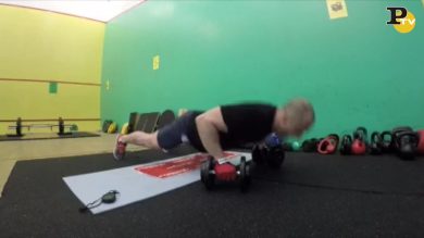 Max Blardone in palestra