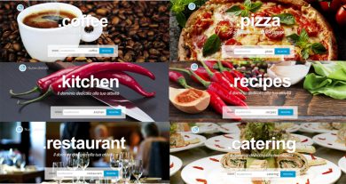 Food: 6 nuovi domini sul web
