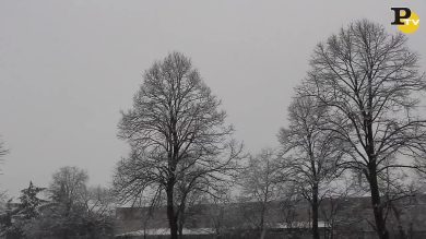 Maltempo: neve a Milano