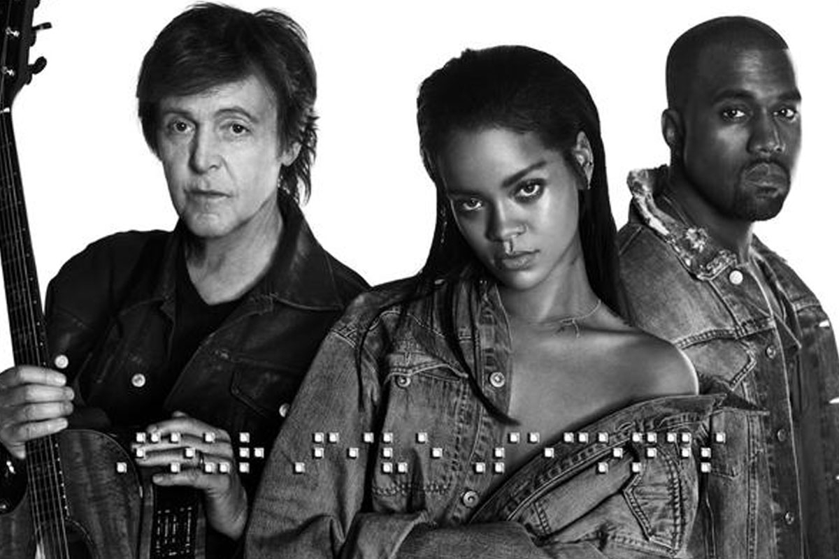 Rihanna: Paul McCartney e Kanye West ospiti di “FourFiveSeconds”