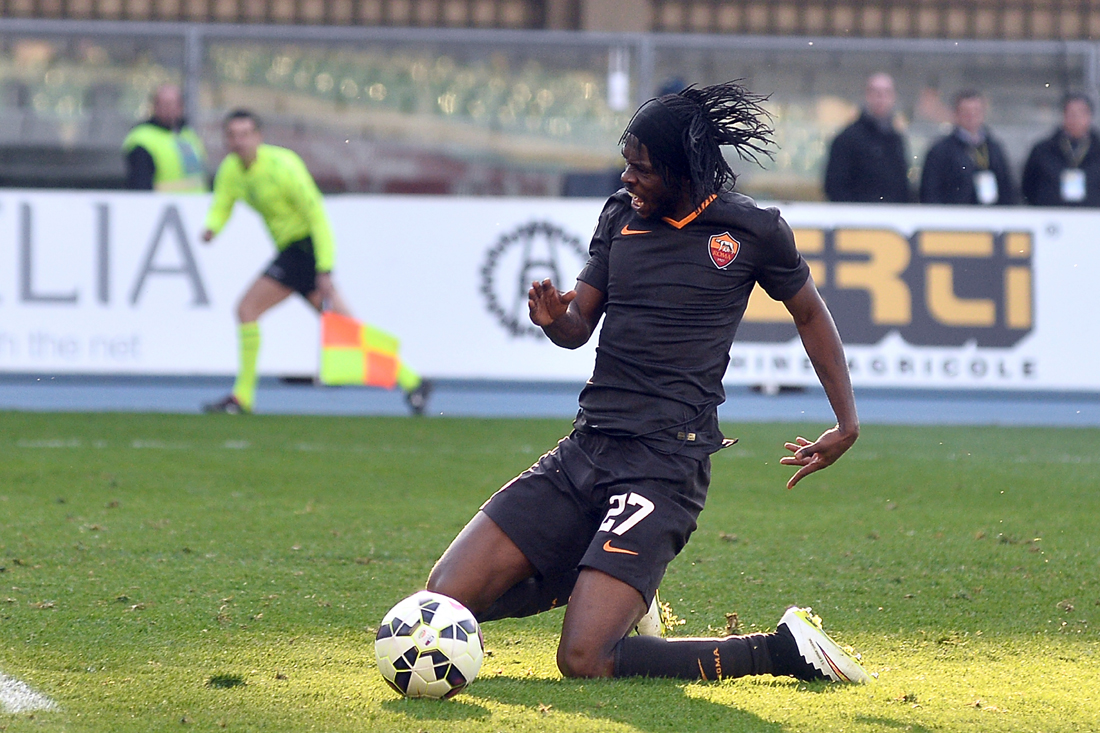 Gervinho salta Roma-Napoli Gervinho salta Roma-Napoli