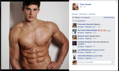 Pietro Boselli, il prof di matematica più sexy del mondo