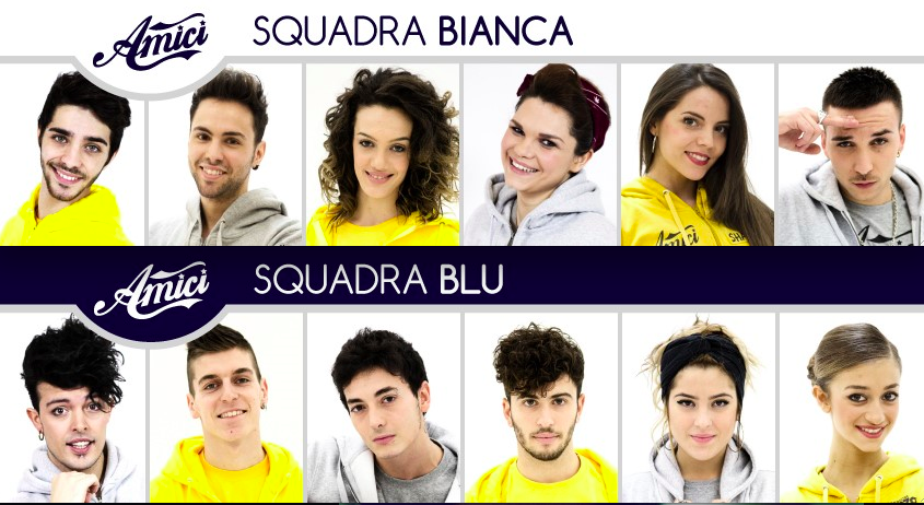 Amici 14: squadre al completo, ecco chi va al serale