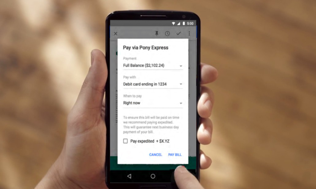 Google ti farà pagare le bollette da Gmail