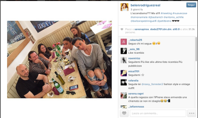 Belén Rodriguez, donna manager accanto a Joe Bastianich