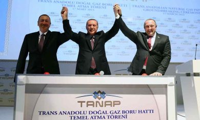 Erdogan scommette sul gasdotto Tanap