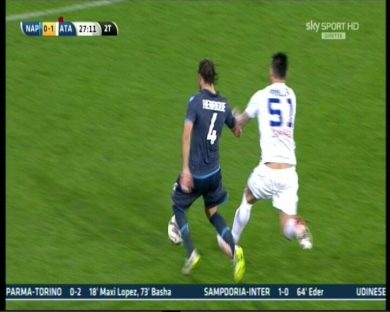 28° giornata – Pinilla, gol irregolare. All’Inter manca un rigore, al Milan no…