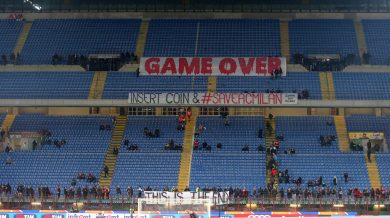 Striscioni e silenzio, la notte (vincente) del Milan: “Game over”