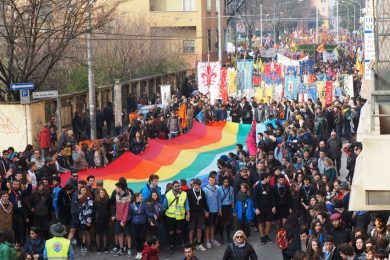 Bologna, 200mila in piazza contro la mafia. Le foto