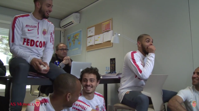 Ch. League, sorteggi: la reazione dei giocatori del Monaco