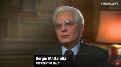 Sergio Mattarella alla Cnn: “L’attacco di Tunisi è un allarme”