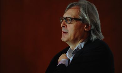 Al Museo di Capodimonte con Vittorio Sgarbi