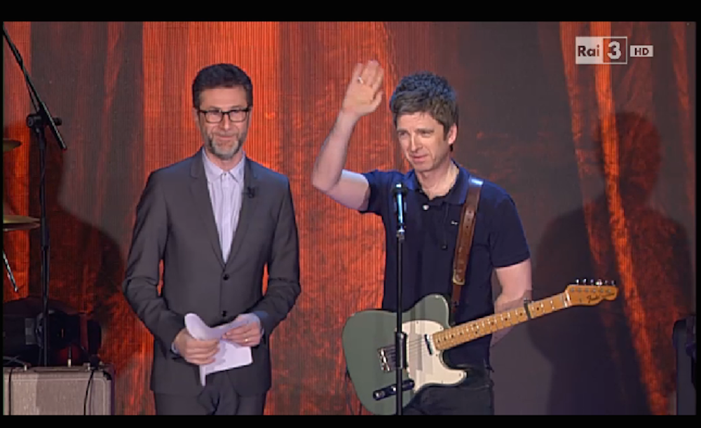 Noel Gallagher vs Fazio: “L’intervista a Che tempo che fa? Una sofferenza”