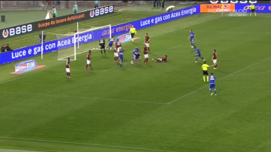 Serie A, Roma-Sampdoria 0-2: le immagini