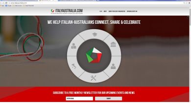 A virtual gathering place for young Italians in Australia