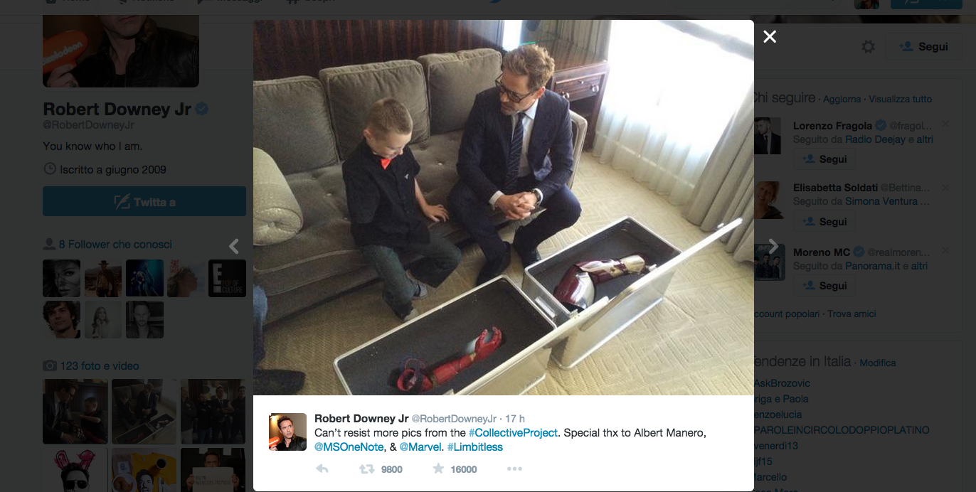 Iron man dal cuore d’oro