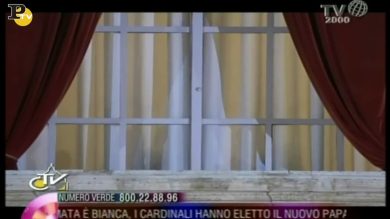 La proclamazione di Papa Francesco