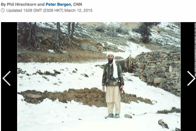 Osama bin Laden, le foto inedite nel rifugio in Afghanistan