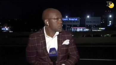 Giornalista rapinato in diretta tv