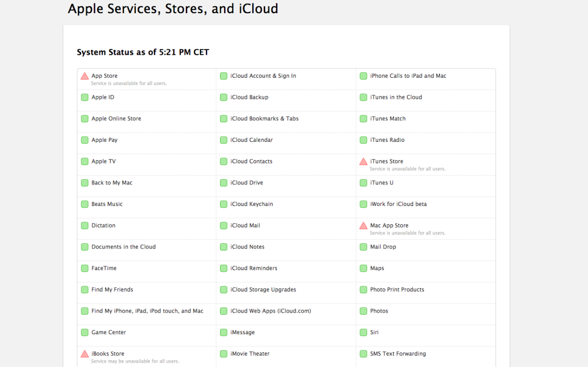 Galleria foto 'Apple: iTunes e App store bloccati' - foto 2