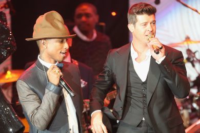 Pharrell Williams e Thicke nei guai per “Blurred lines”