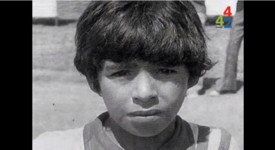 Maradona: la trasformazione in un video