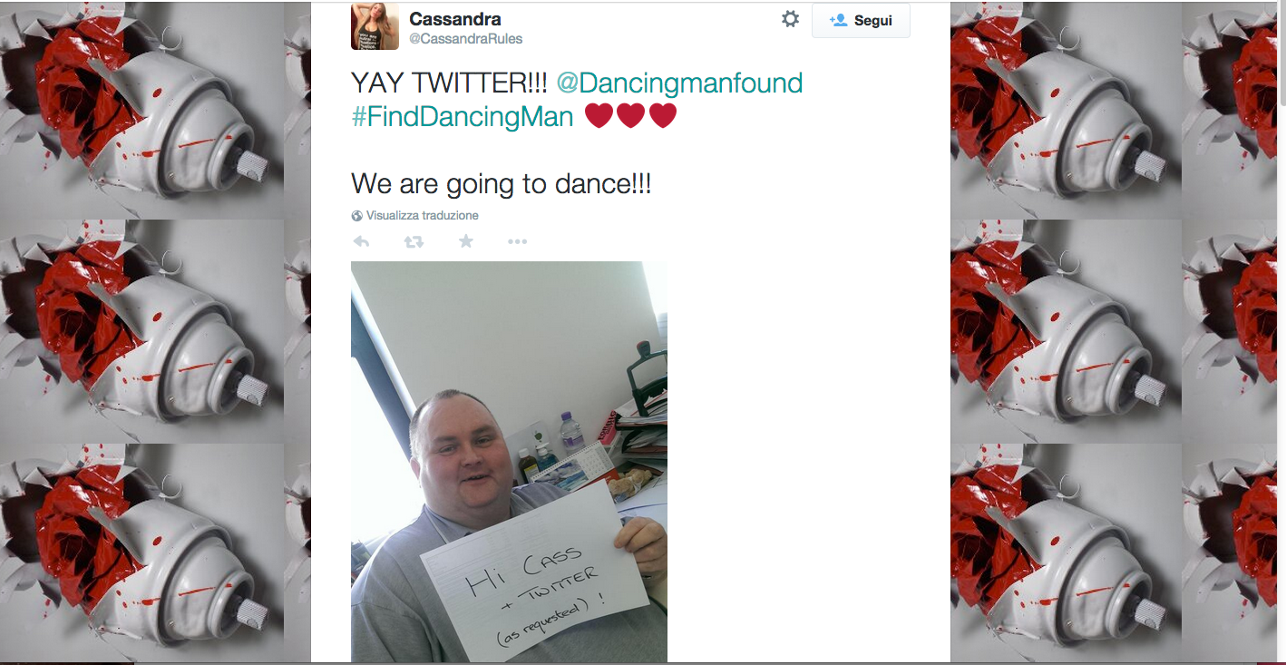 #finddancingman, l’antibullismo e la solidarietà della Rete #finddancingman, l’antibullismo e la solidarietà della Rete