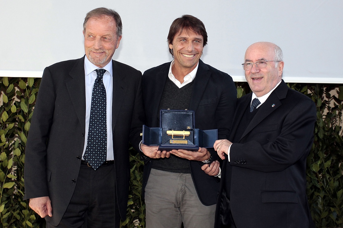 Ad Antonio Conte la Panchina d’Oro Ad Antonio Conte la Panchina d’Oro