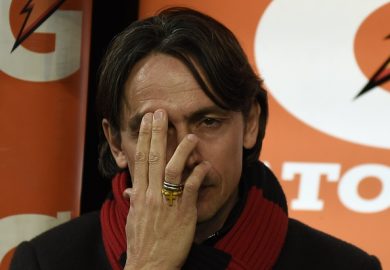 Inzaghi, fine della corsa? Contro il Verona altra delusione