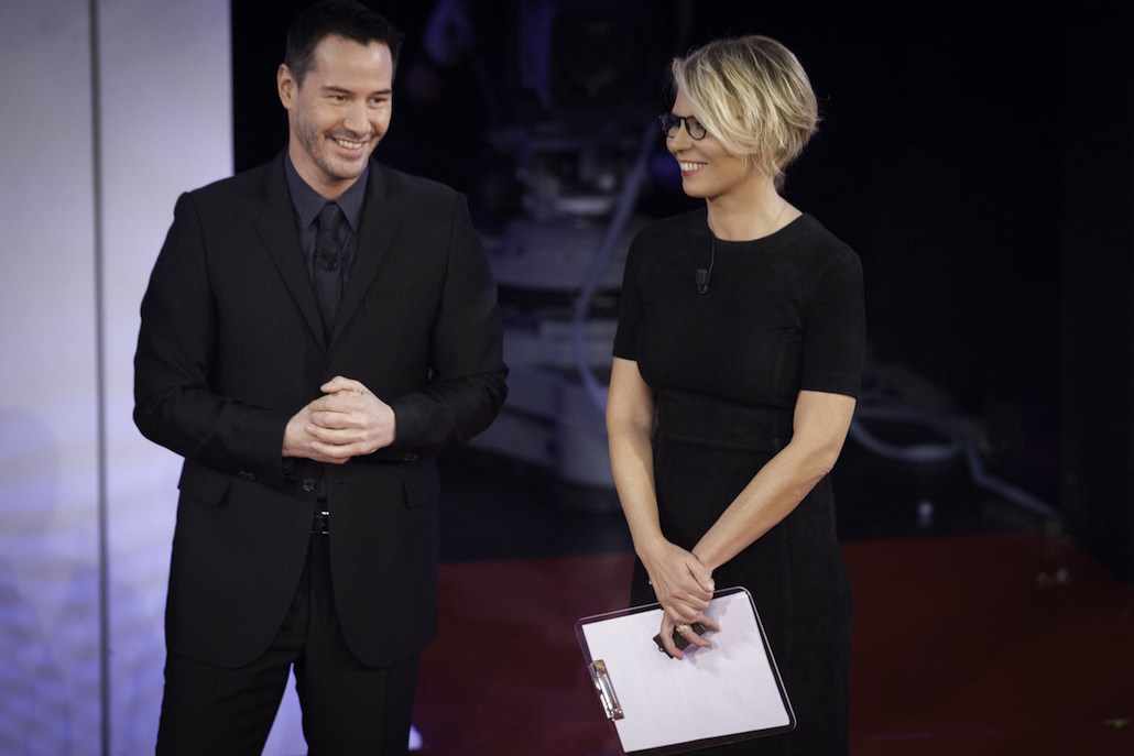 C’è posta per te: Keanu Reeves e Gigi Buffon in studio dalla De Filippi
