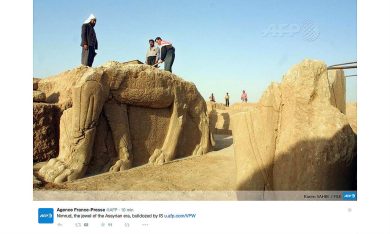 Iraq: Nimrud, l’Isis distrugge il sito archeologico