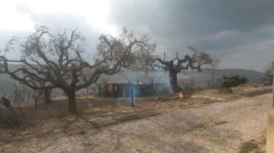 Maltempo, esplode un metanodotto