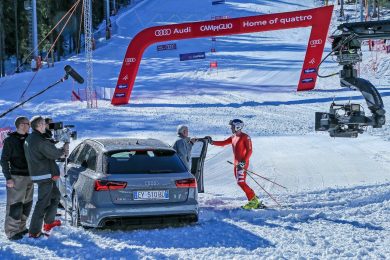 On air con Audi Italia per una campagna internazionale social e TV
