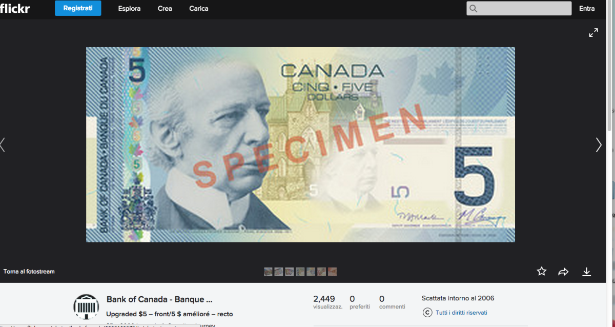 In Canada le banconote da 5 dollari diventano un “omaggio” al Dottor Spock