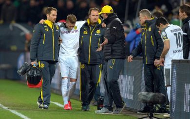 Borussia, paura per Reus e doppietta Immobile