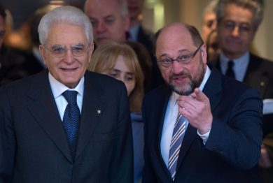 Sergio Mattarella: primi incontri in Europa