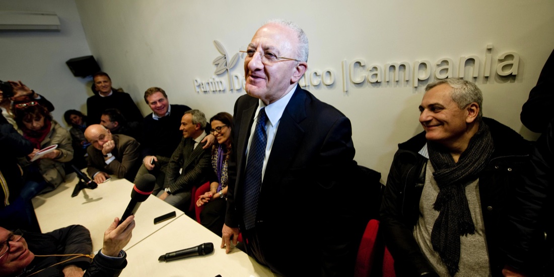 Primarie Pd: in Campania vince De Luca Primarie Pd: in Campania vince De Luca