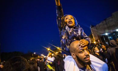 Baltimora, calma spettrale nella notte