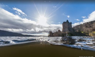 Google Street View alla ricerca del mostro di Loch Ness