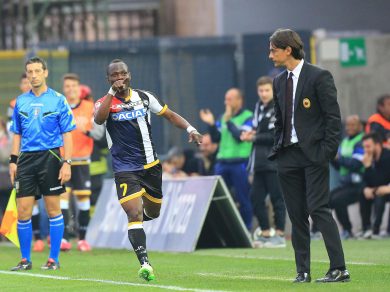 Calcio: Udinese-Milan 2-1 – le immagini
