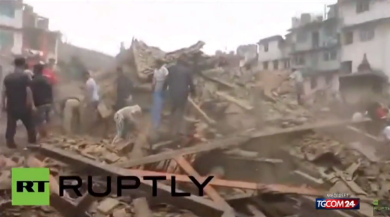 Nepal: le immagini del terremoto