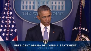 Lo Porto: Obama, “Mi scuso, sono il responsabile”