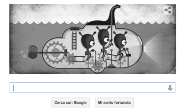 Google: un doodle per il mostro di Loch Ness