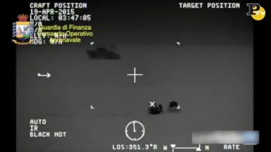 Naufragio peschereccio: i soccorsi della Guardia di Finanza