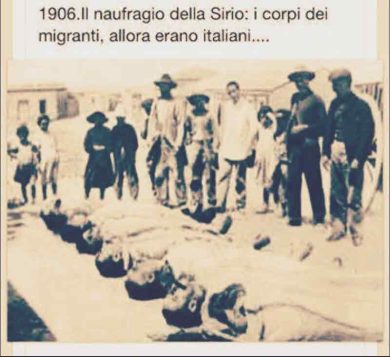 La tragedia del Sirio: quando i migranti eravamo noi