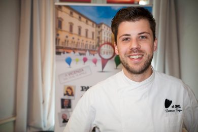 Lo show cooking di Lorenzo Cogo